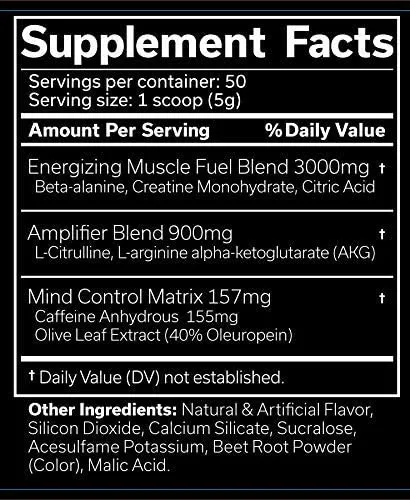 JNX Sports The Curse! PRE-WORKOUT (50 Servings) Green Apple Envy EXP Jun 2026