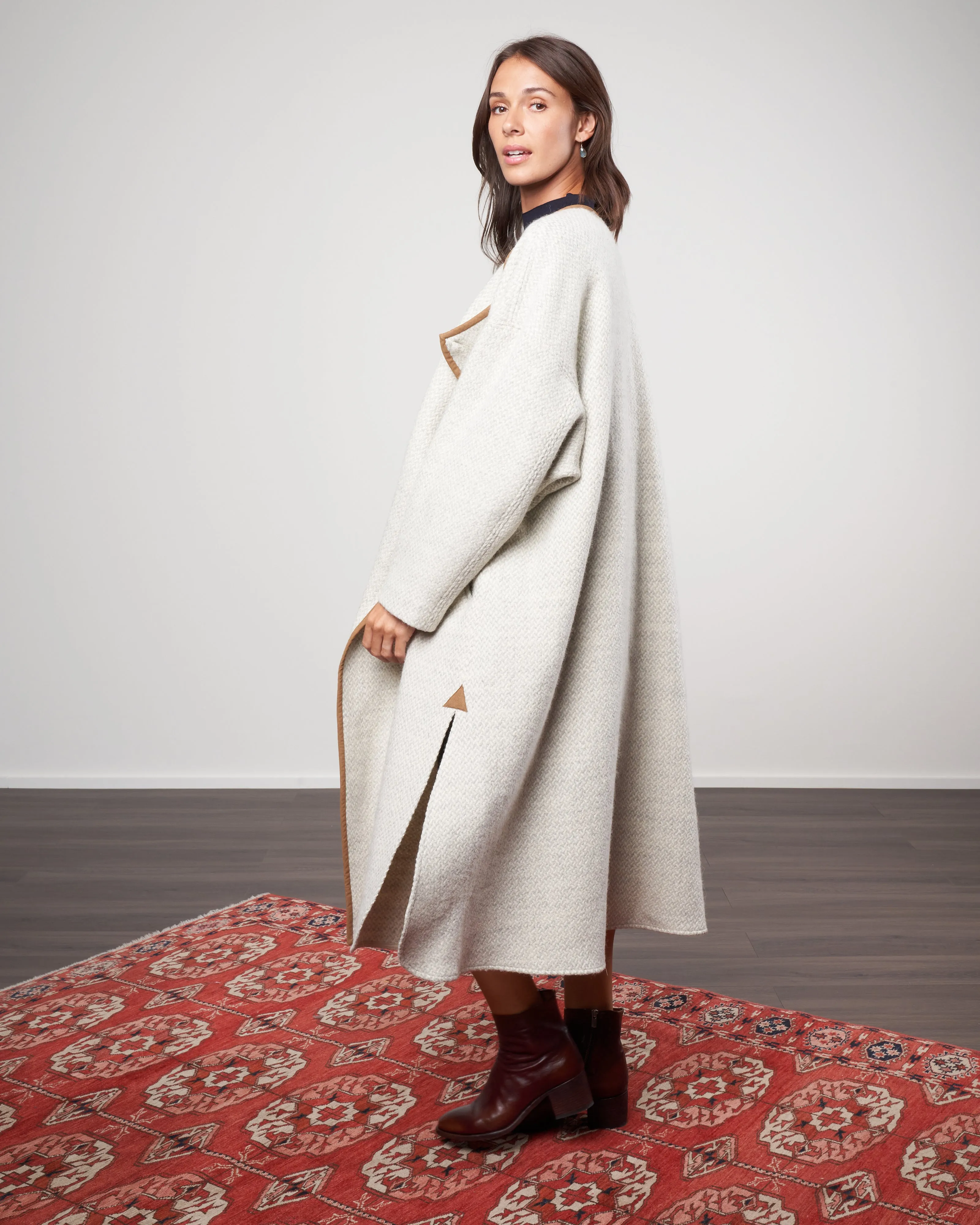 jolni coat - chalk