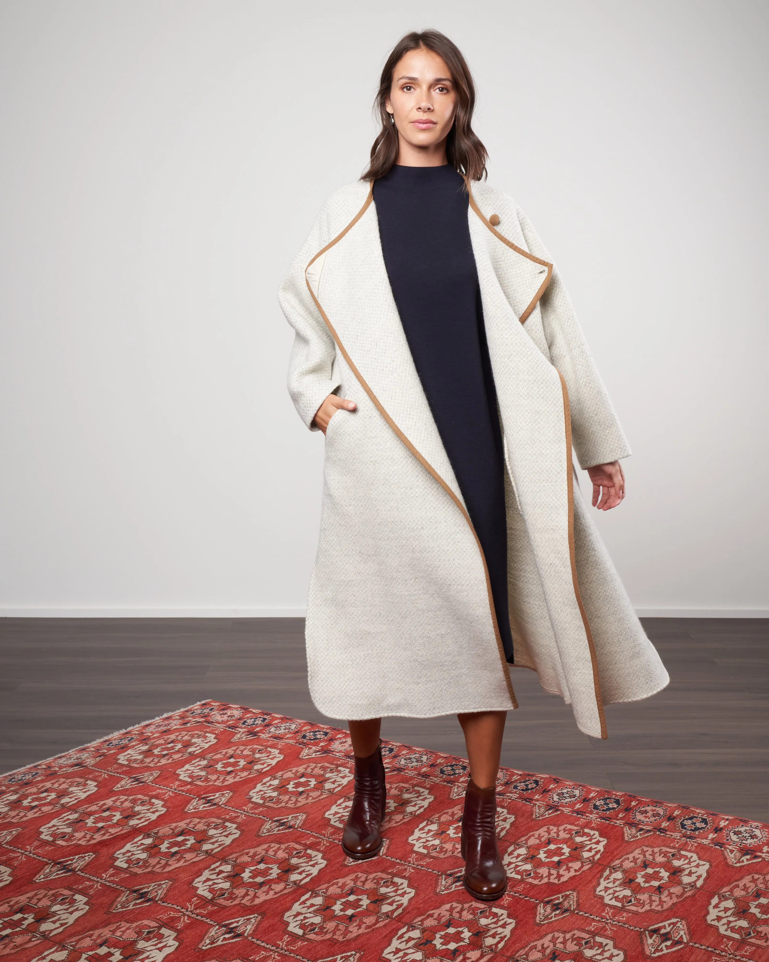 jolni coat - chalk