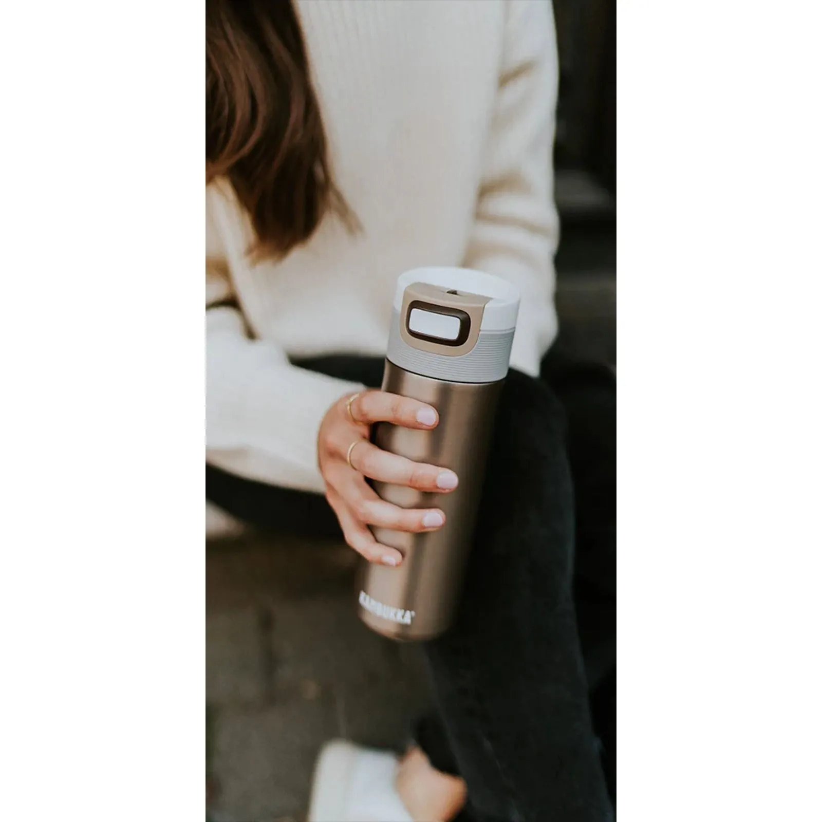 Kambukka Etna Vacuum Flask - 500ml - Coffee Brown