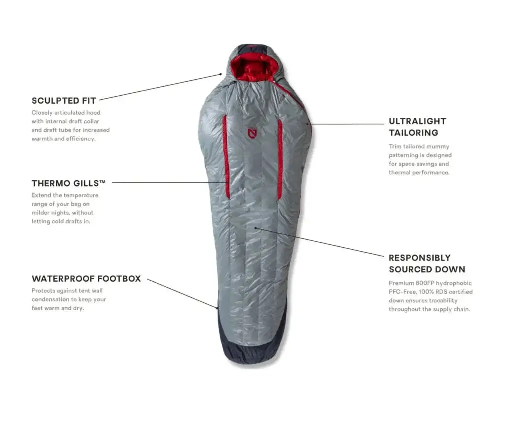 Kayu™ Down Sleeping Bag (15F / -9C) (Men's)