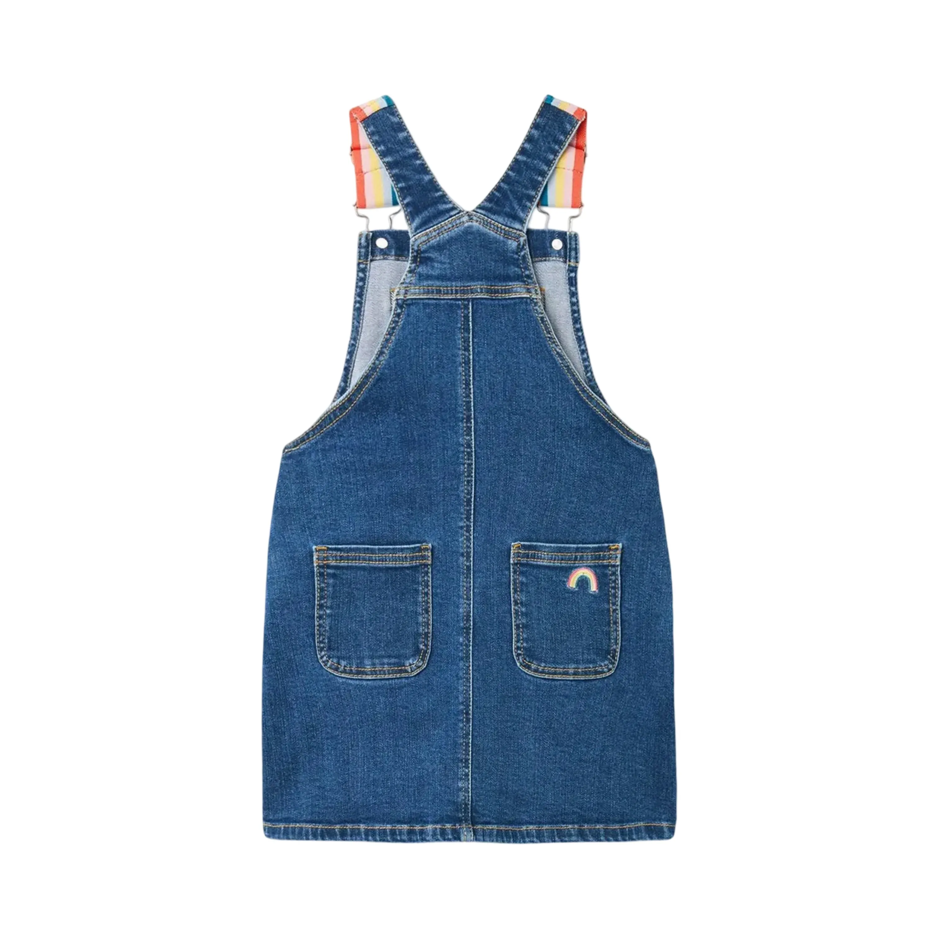 Kimberly Denim Dungaree Dress
