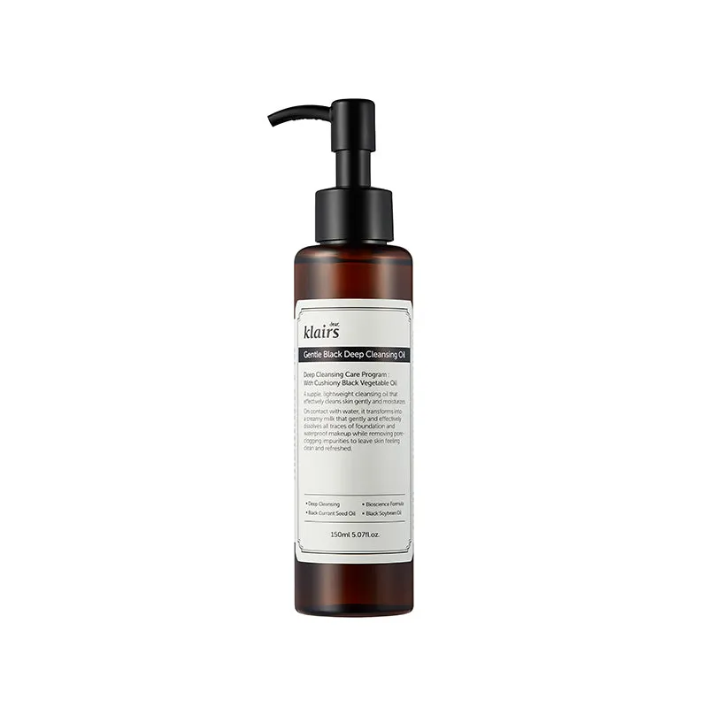 Klairs Gentle Black Deep Cleansing Oil 150ml