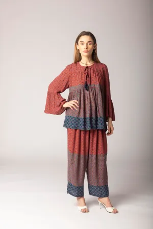 Laxmi  Flare-Sleeve Top