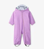 Lilac French Terry Lined Baby Bundler