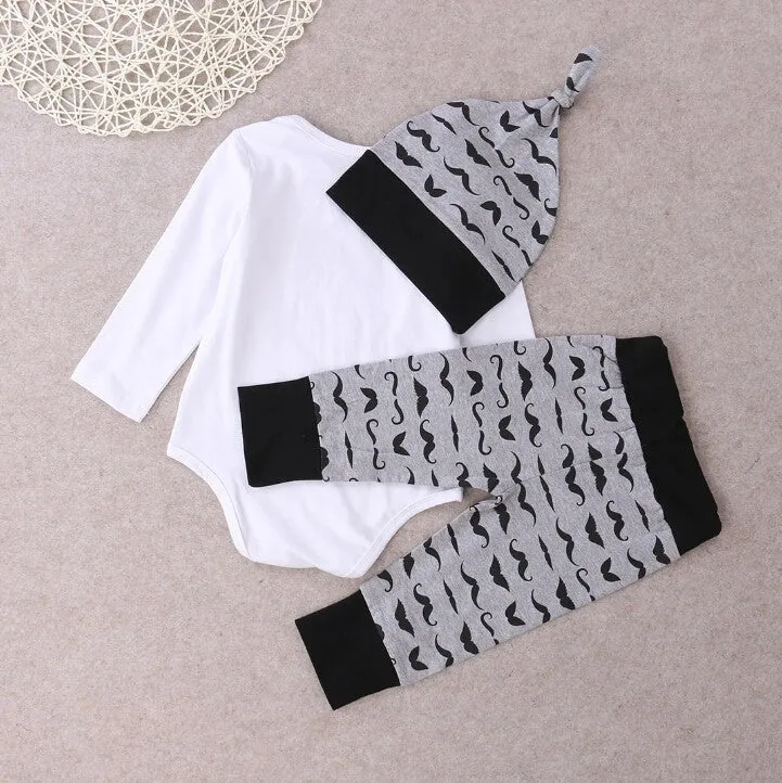 Little man mustache set