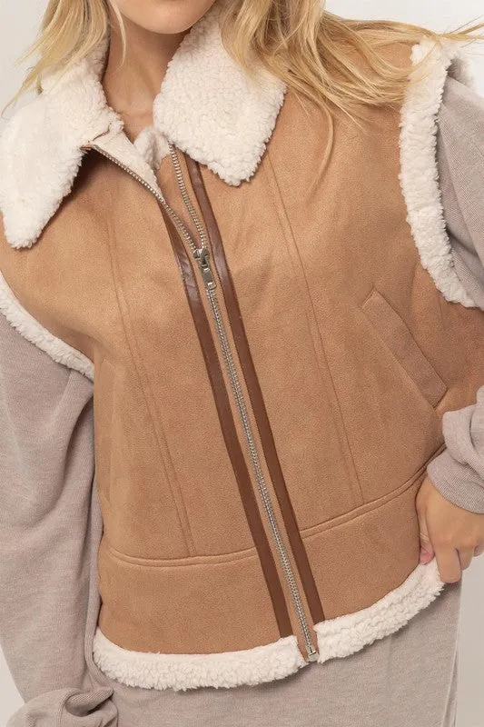 Little Shepard’s Suede Vest