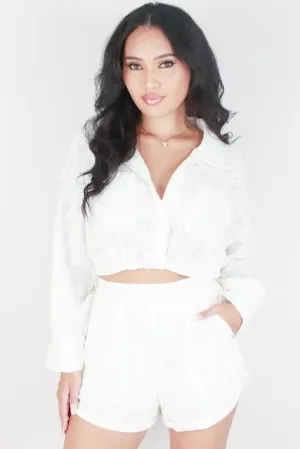 LONG SLEEVE TWIST BOTTOM TOP