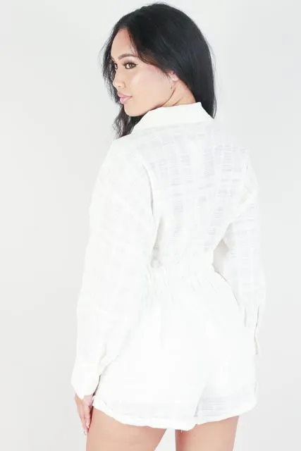 LONG SLEEVE TWIST BOTTOM TOP