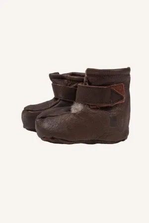 LUMI BOOTIES - DARK BROWN