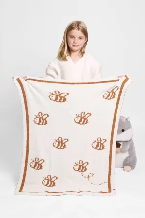Luxury Cozy Kids Blanket - Bees