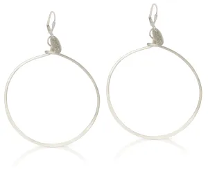 Magda Silver Hoops