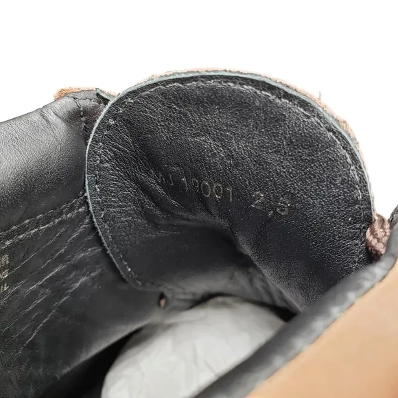 Marc Joseph | NIB Gramercy Blush Nubuck Leather High Top Booties Girl's 2.5