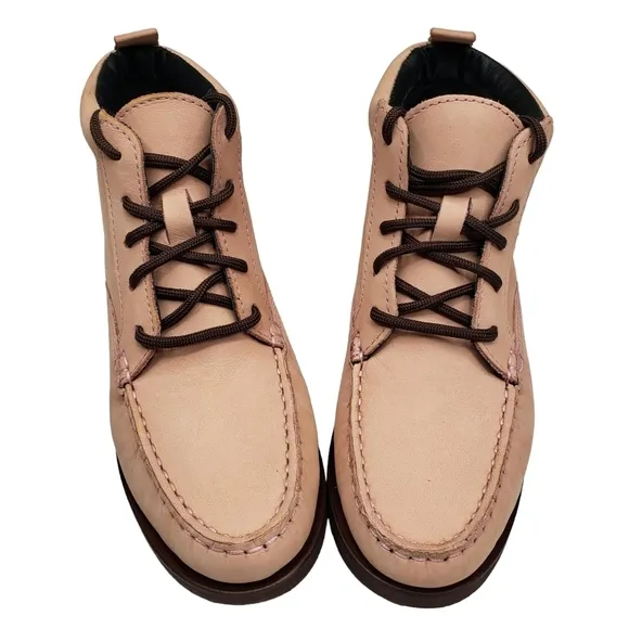 Marc Joseph | NIB Gramercy Blush Nubuck Leather High Top Booties Girl's 2.5
