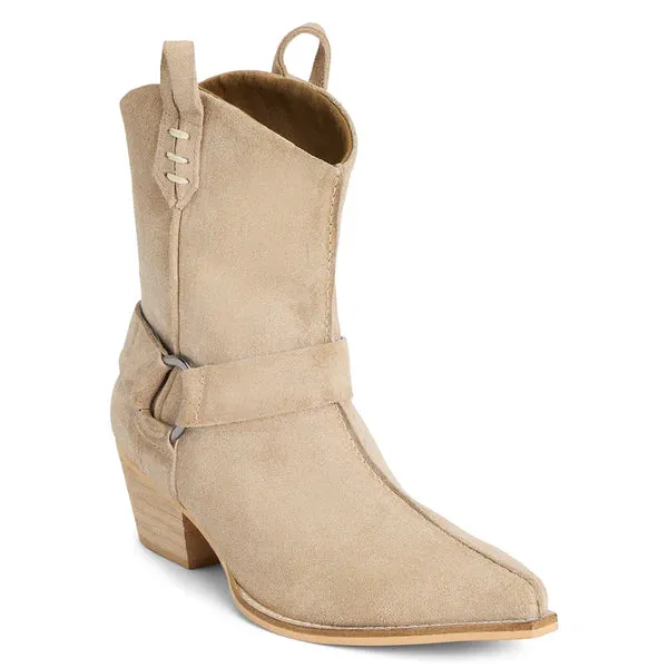 Matisse Tombstone Suede Western Ankle Boot