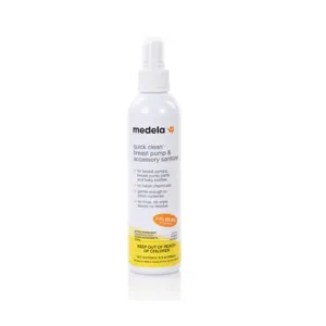 Medela Quick Clean Breast Pump & Accessory Sanitizer Spray