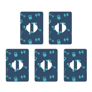 Medtronic Dumbbell Pattern Design Patches