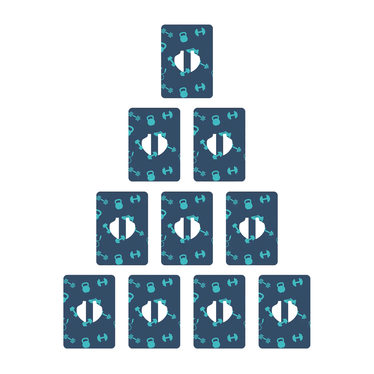 Medtronic Dumbbell Pattern Design Patches