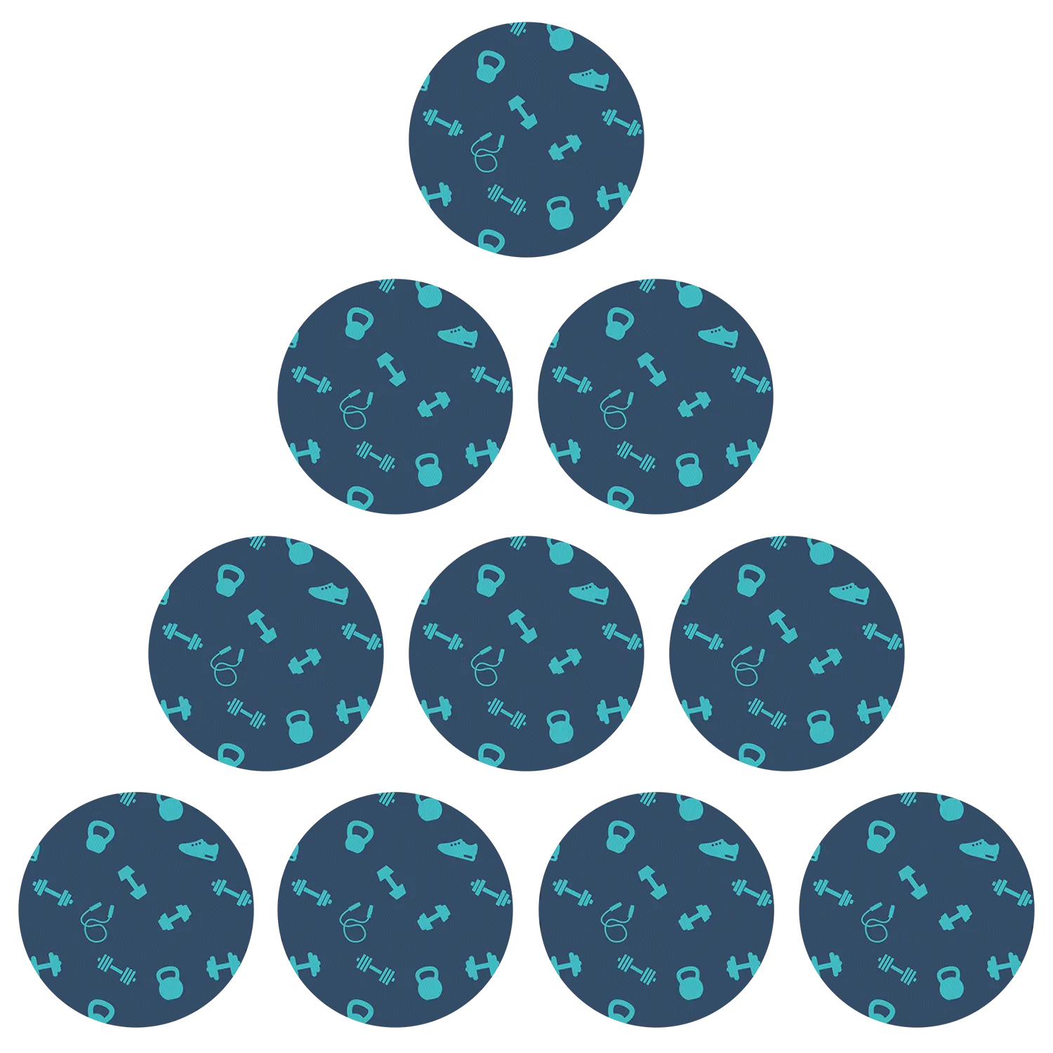 Medtronic Dumbbell Pattern Design Patches