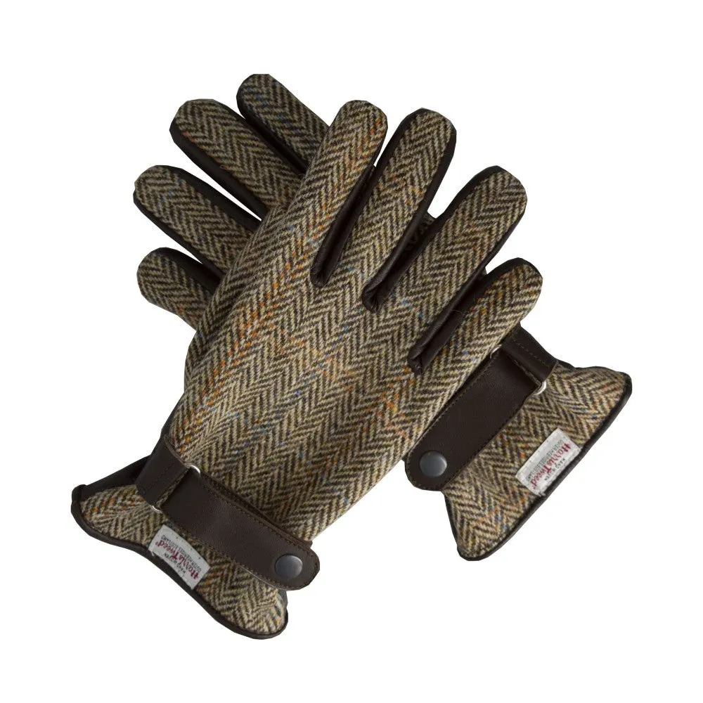 Men's Harris Tweed Gloves - Five Colors