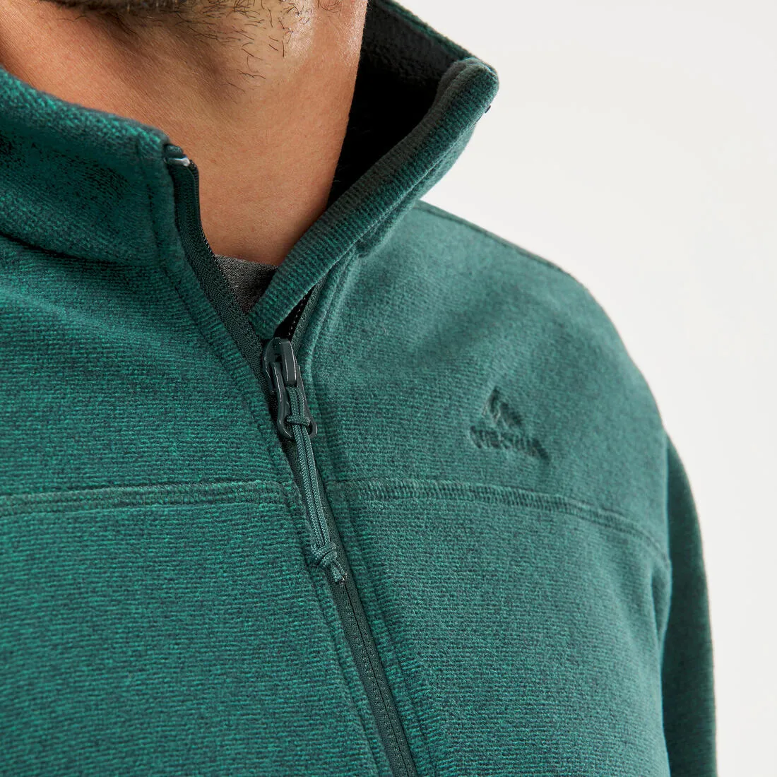 Men’s Hiking Fleece Jacket mh100