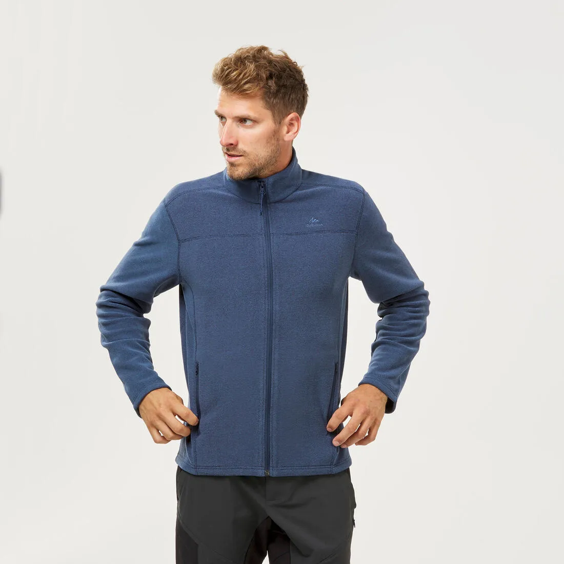 Men’s Hiking Fleece Jacket mh100