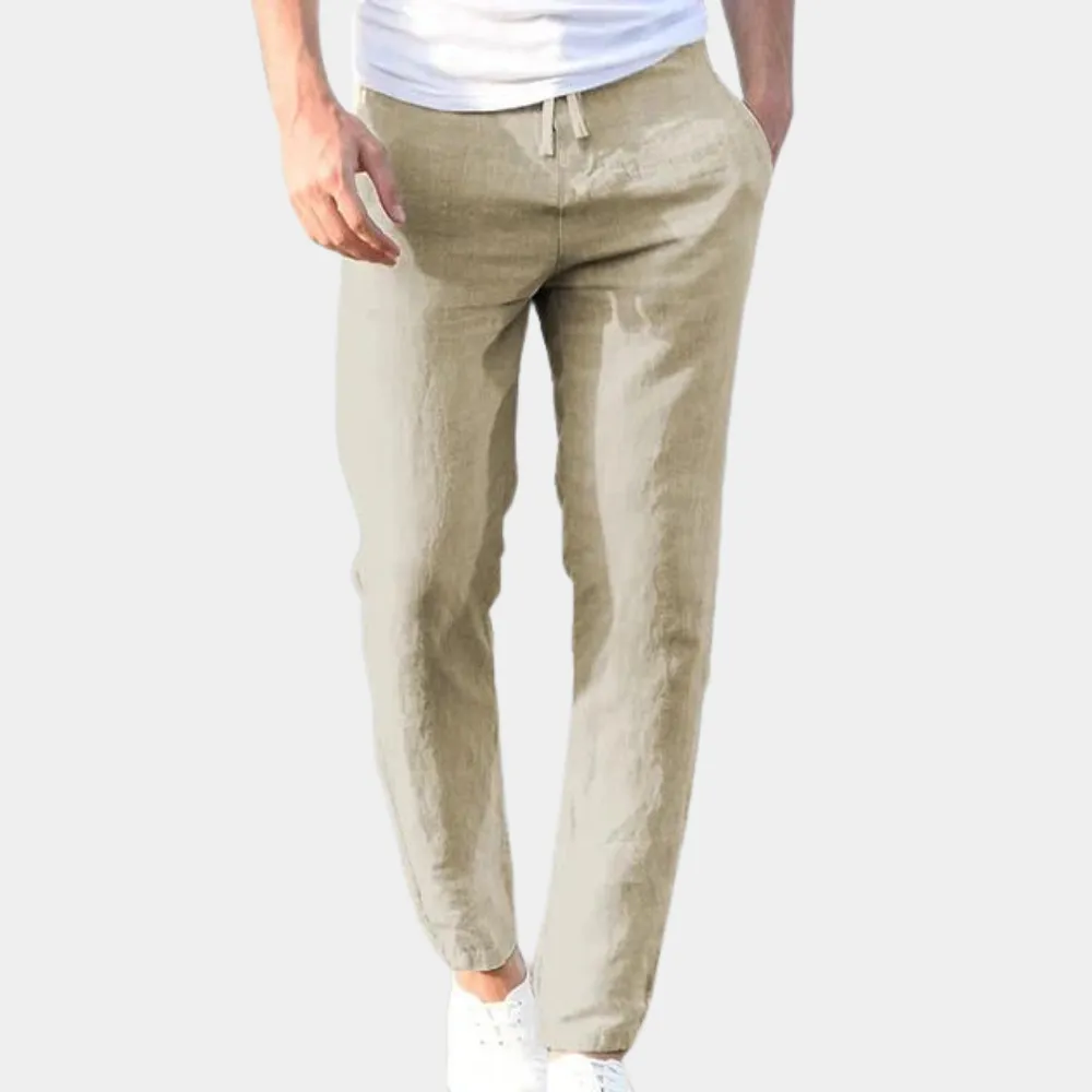 Men's Linen Pants | Lightweight Comfort | Relaxed Fit