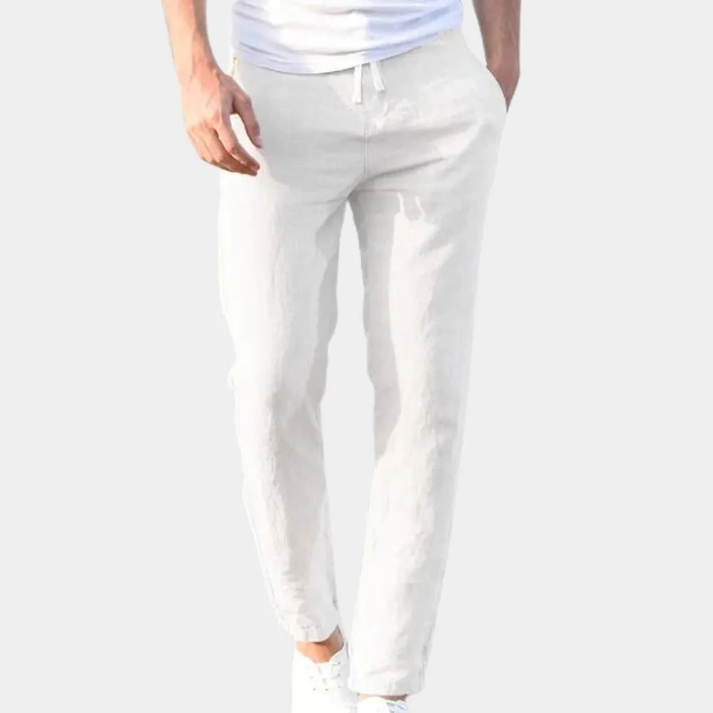 Men's Linen Pants | Lightweight Comfort | Relaxed Fit