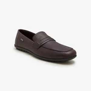 Men's Textured Loafers