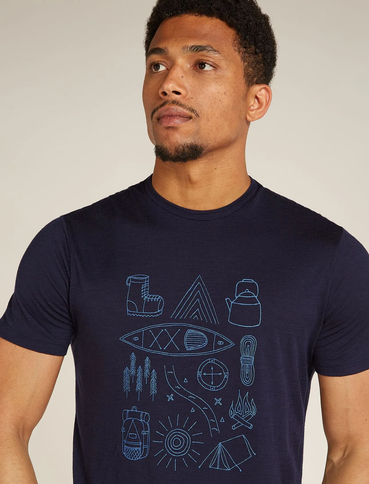 Merino 150 Tech Lite Short Sleeve T-Shirt Camp Essentials (Men's) - IB0A571X - Past Season