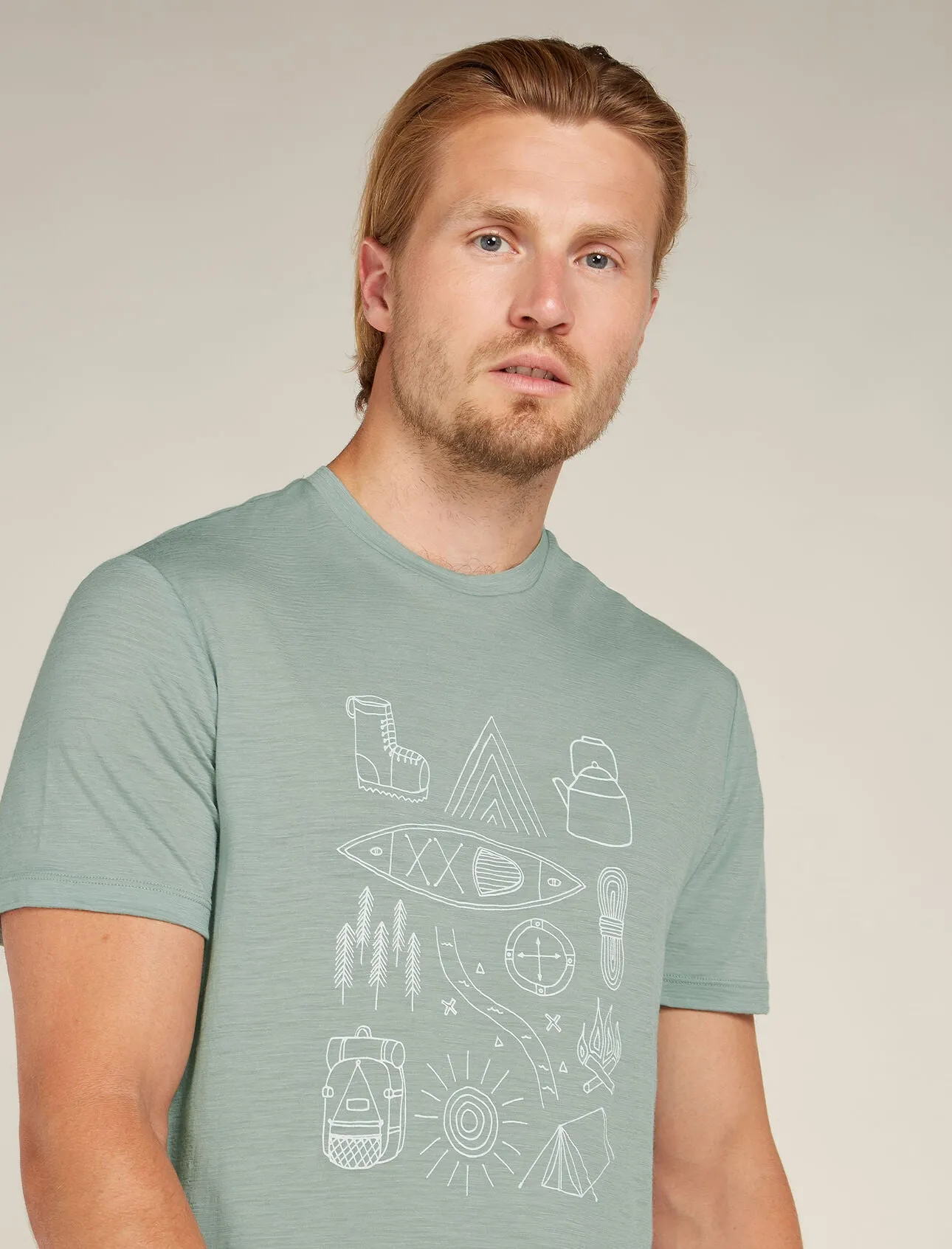 Merino 150 Tech Lite Short Sleeve T-Shirt Camp Essentials (Men's) - IB0A571X - Past Season