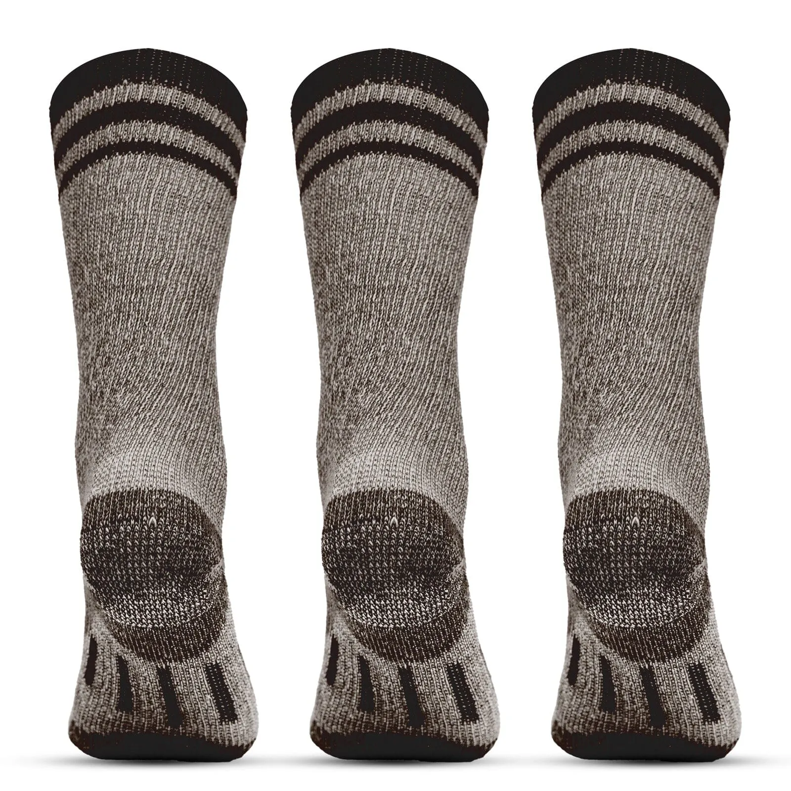 Merino Heavyweight Crew Socks- 3PK