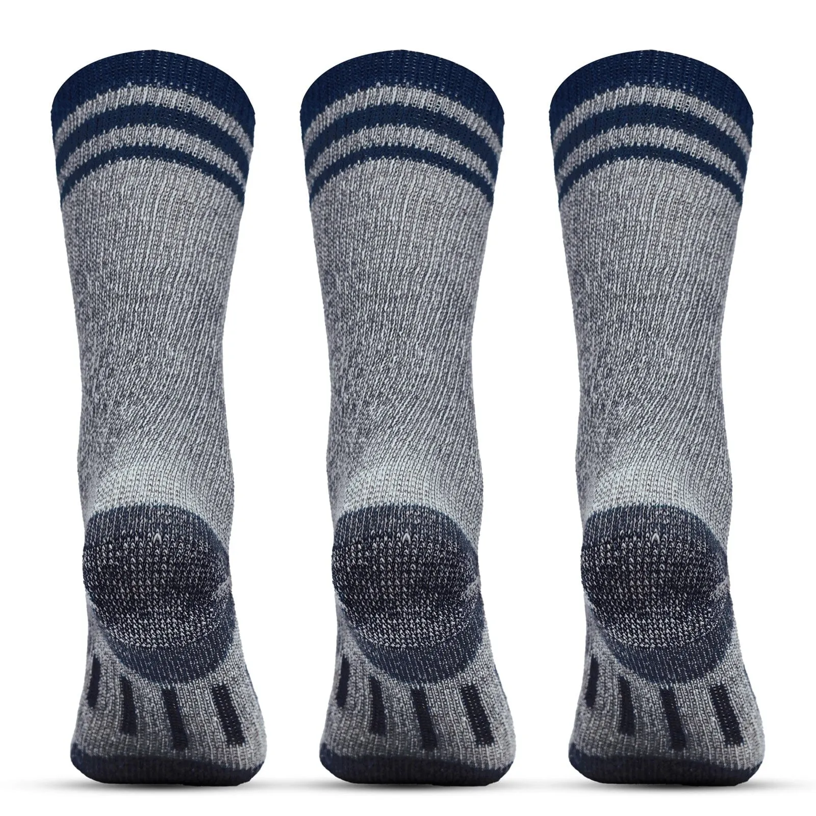 Merino Heavyweight Crew Socks- 3PK