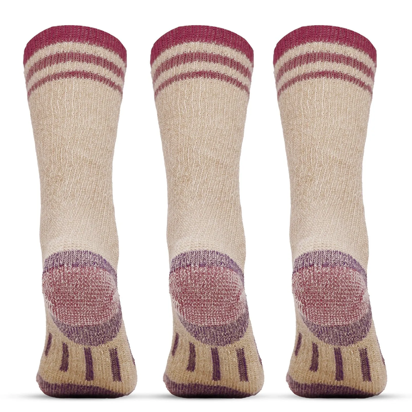Merino Heavyweight Crew Socks- 3PK
