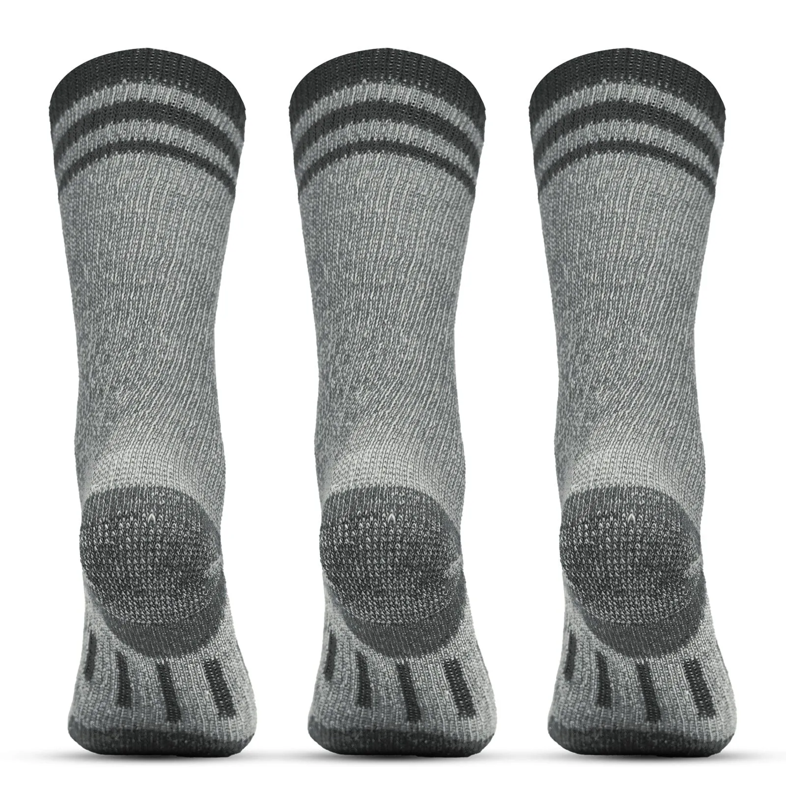 Merino Heavyweight Crew Socks- 3PK