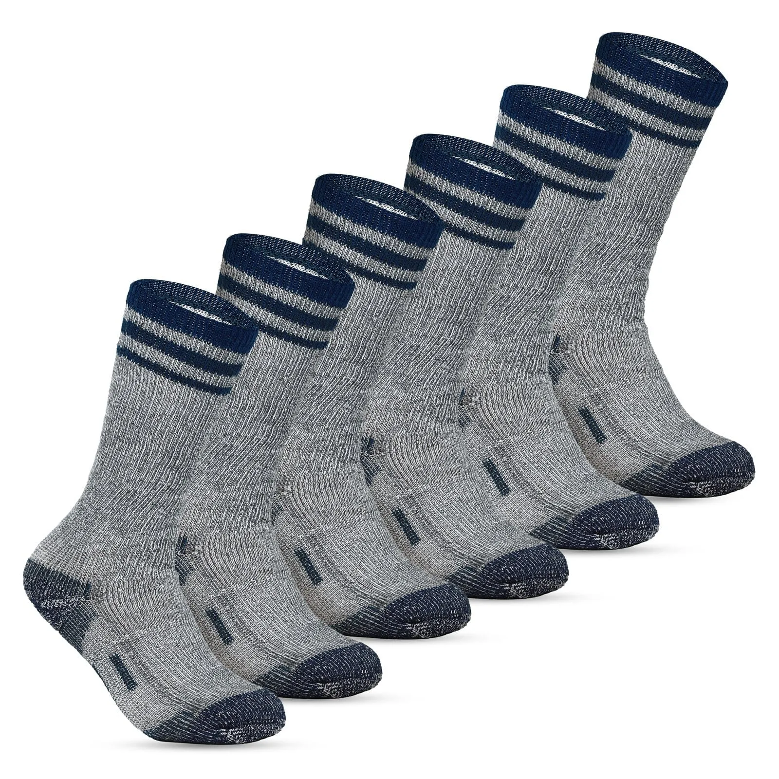 Merino Heavyweight Crew Socks- 3PK