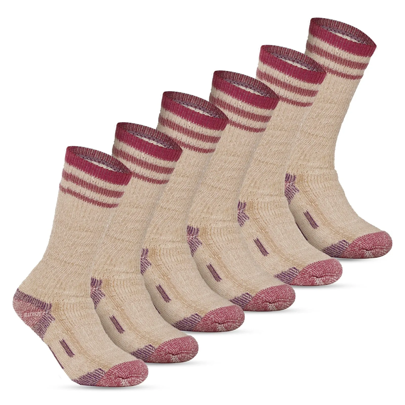 Merino Heavyweight Crew Socks- 3PK