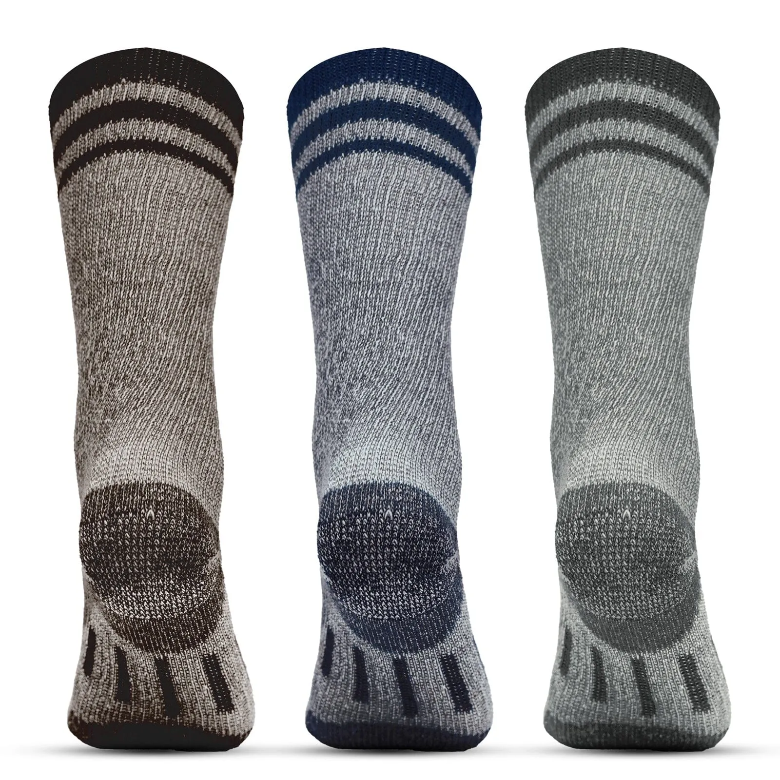 Merino Heavyweight Crew Socks- 3PK