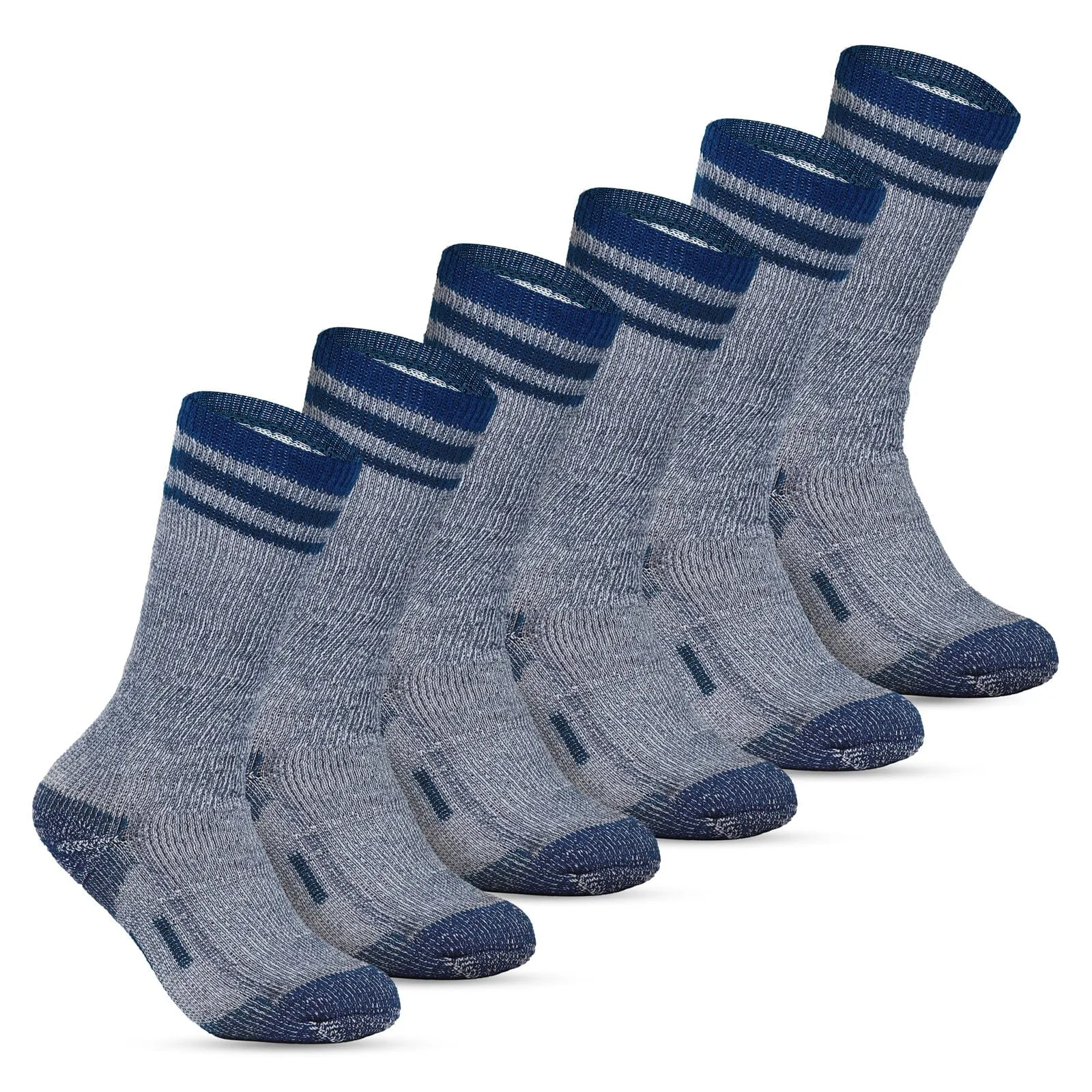 Merino Heavyweight Crew Socks- 3PK