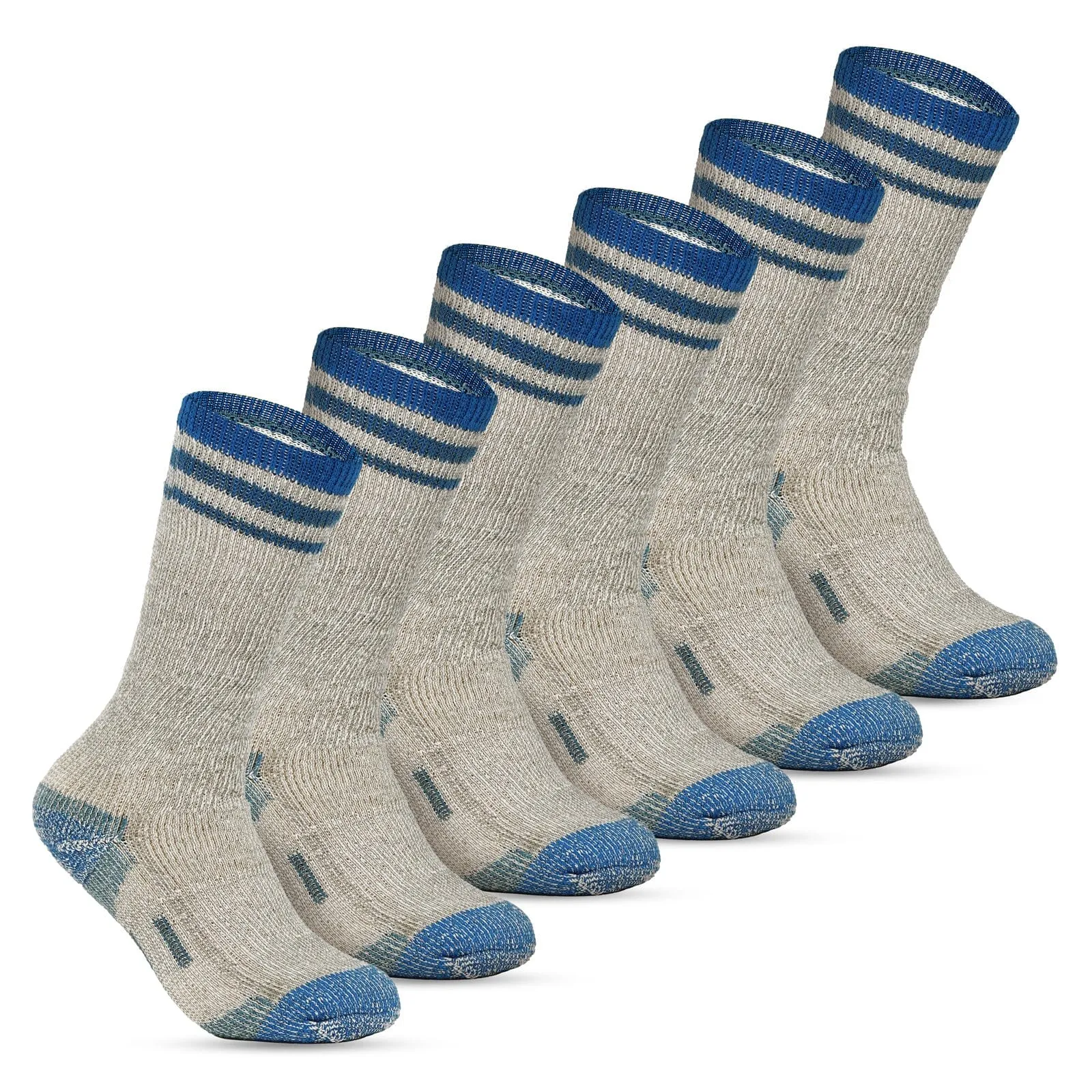 Merino Heavyweight Crew Socks- 3PK