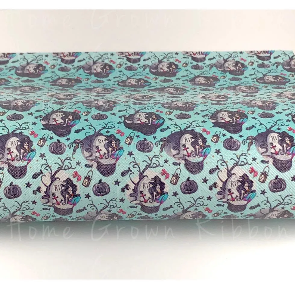 Mermaid Witches RIP Synthetic Leather Sheet USDR