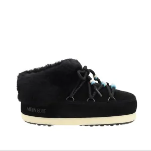 Moon Boot Mule Suede Beads Ankle Boots