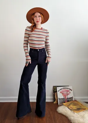 Navy Corduroy Eastcoast Flares
