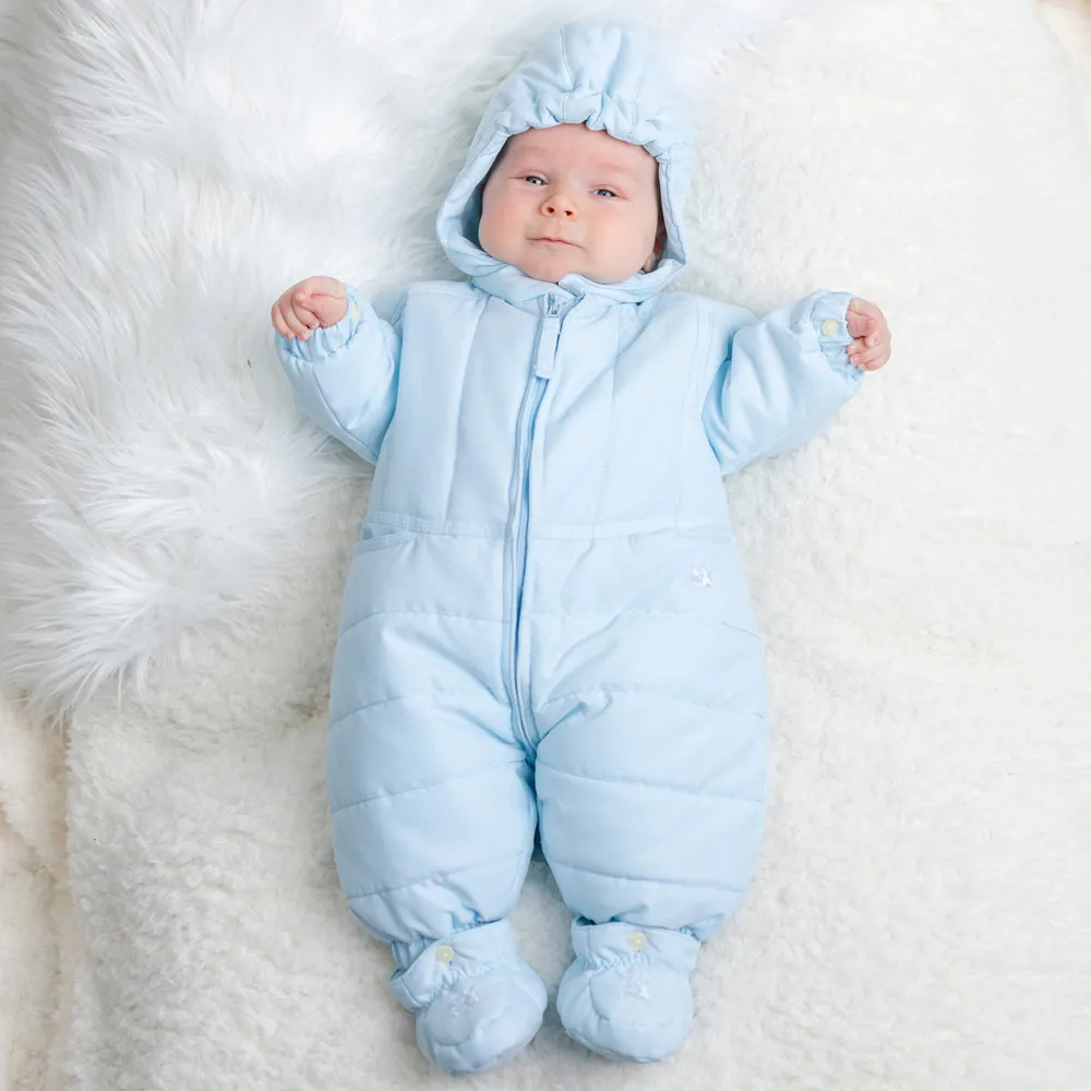 Nelson Boys Pramsuit with Mitts & Booties