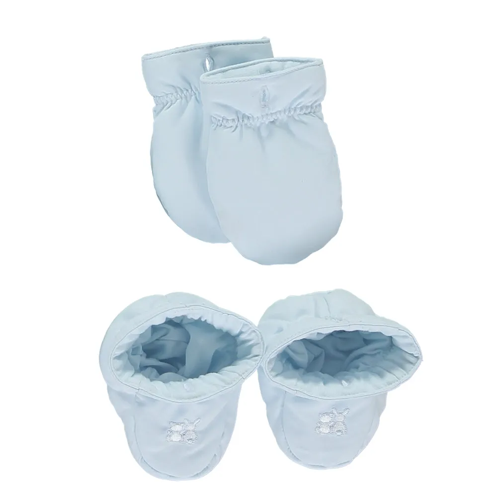 Nelson Boys Pramsuit with Mitts & Booties