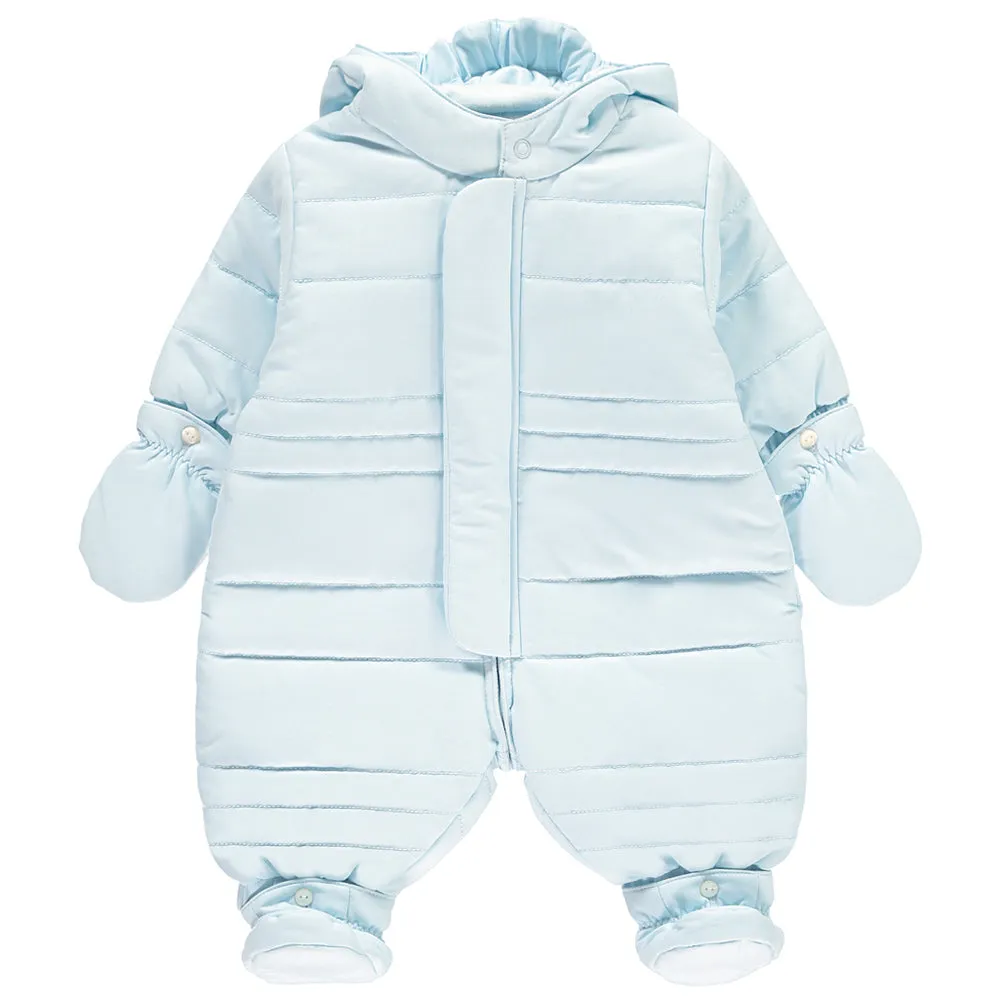 Nelson Boys Pramsuit with Mitts & Booties