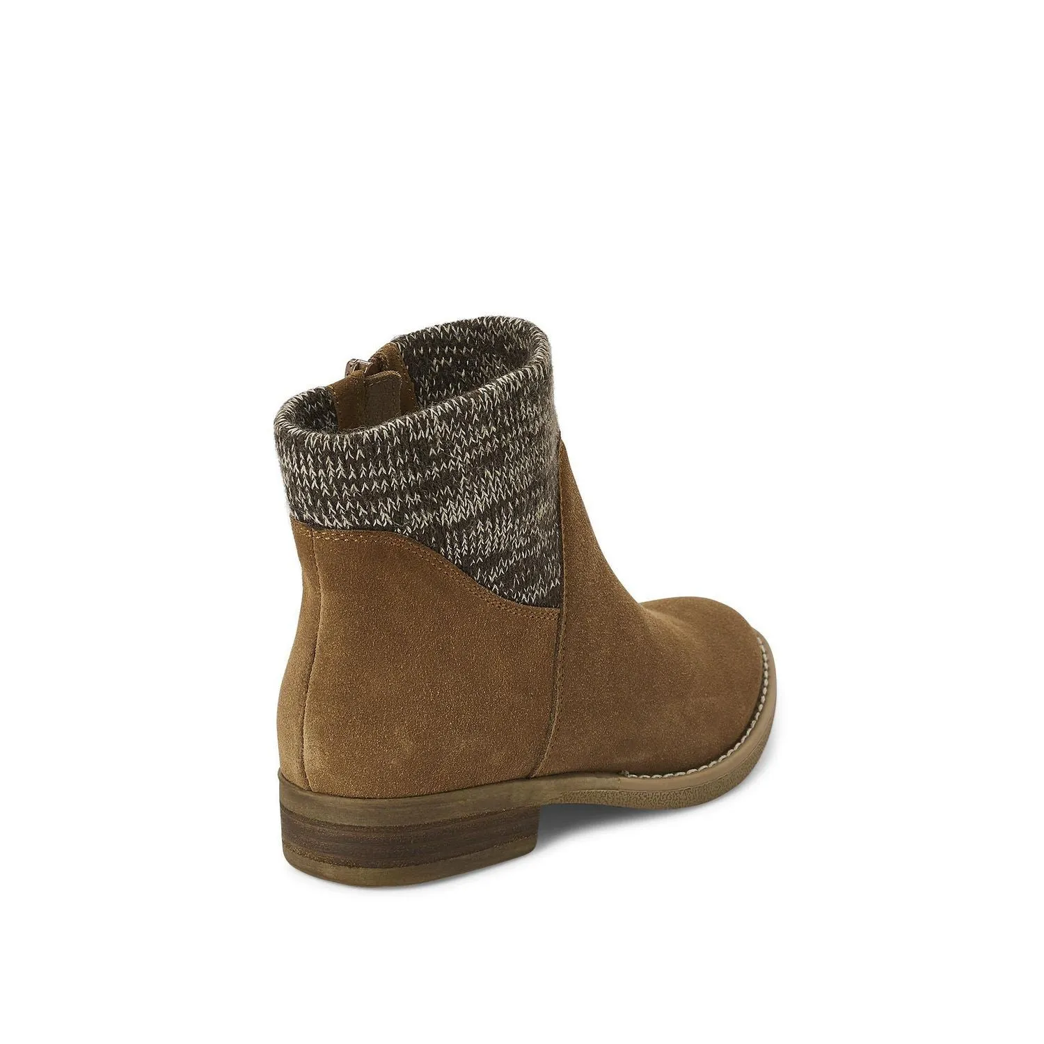 New George Women's Thalia Flat Ankle Booties in Cognac, Sz 8!