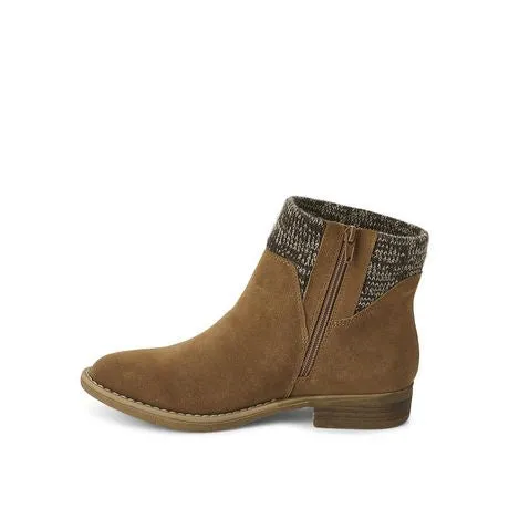 New George Women's Thalia Flat Ankle Booties in Cognac, Sz 8!