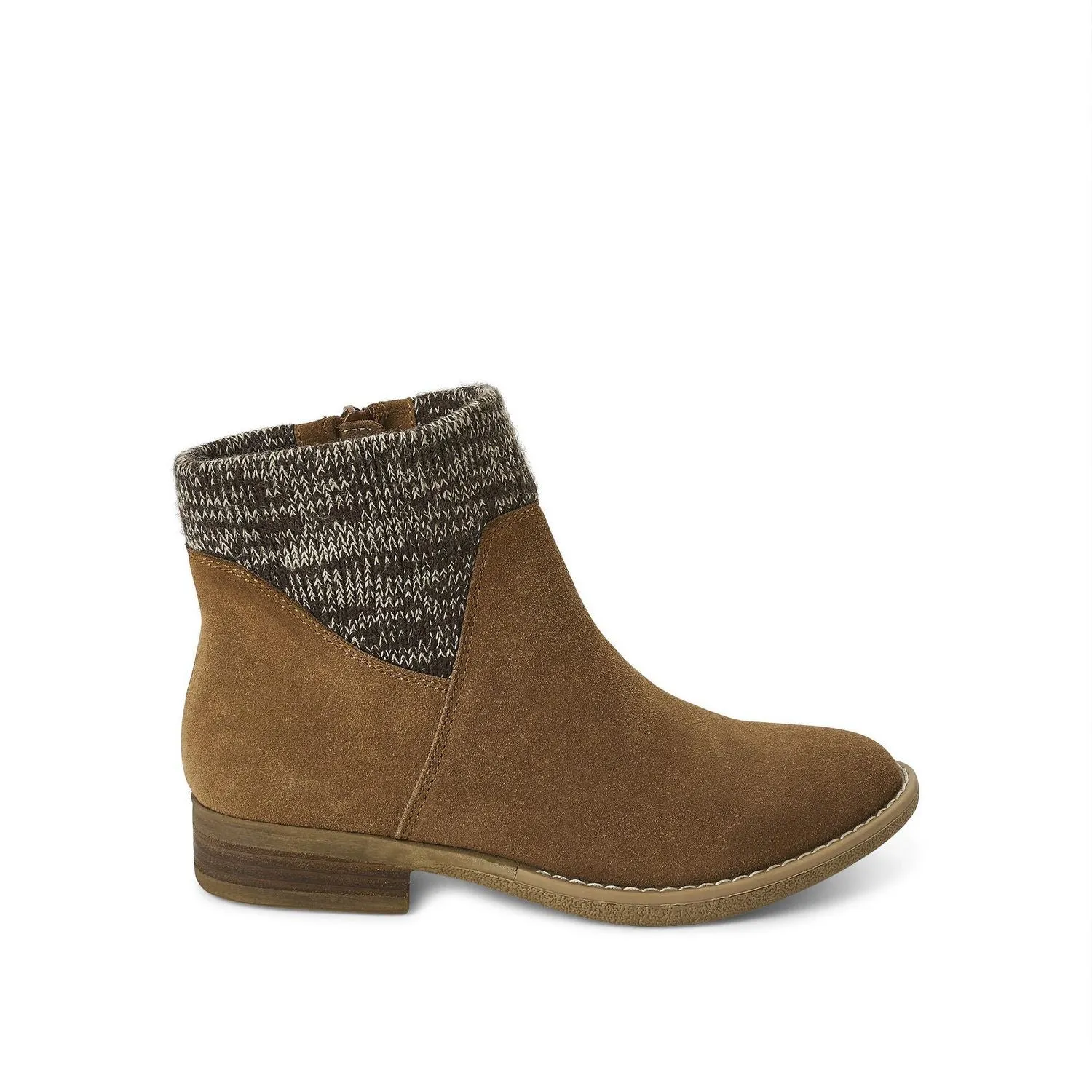 New George Women's Thalia Flat Ankle Booties in Cognac, Sz 8!
