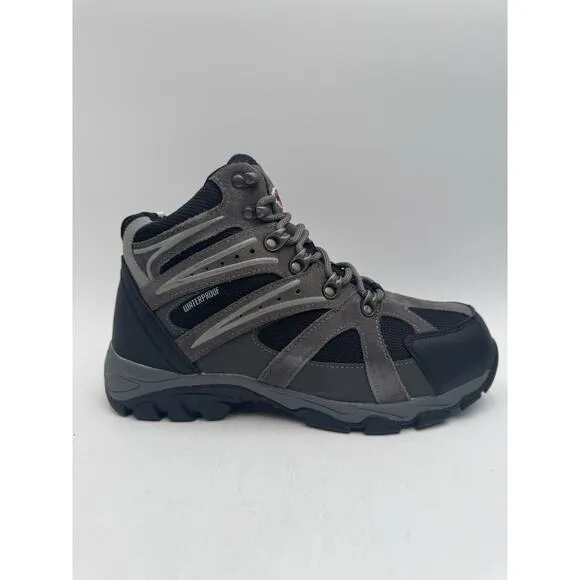 NEW Iron Age SURVEYOR Men's Hiking Boot Grey/Black US Size 11 Medium NIB